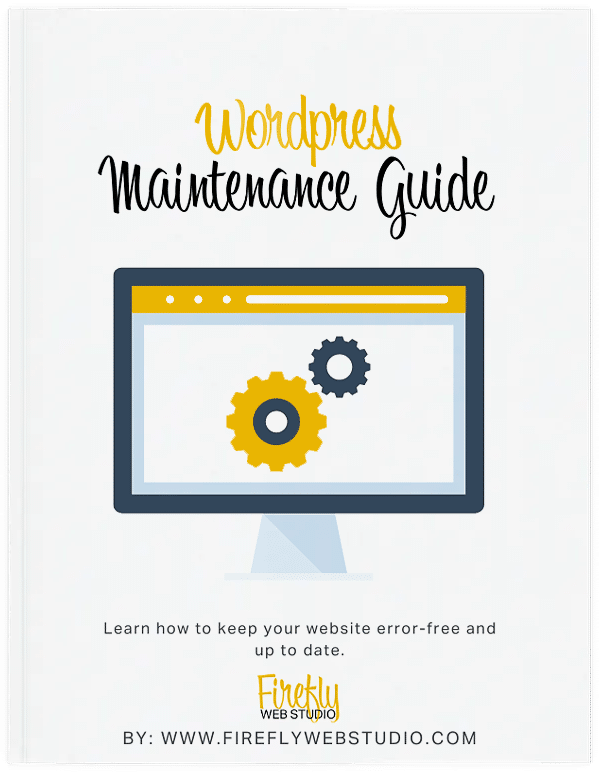 wordpress maintenance guide cover